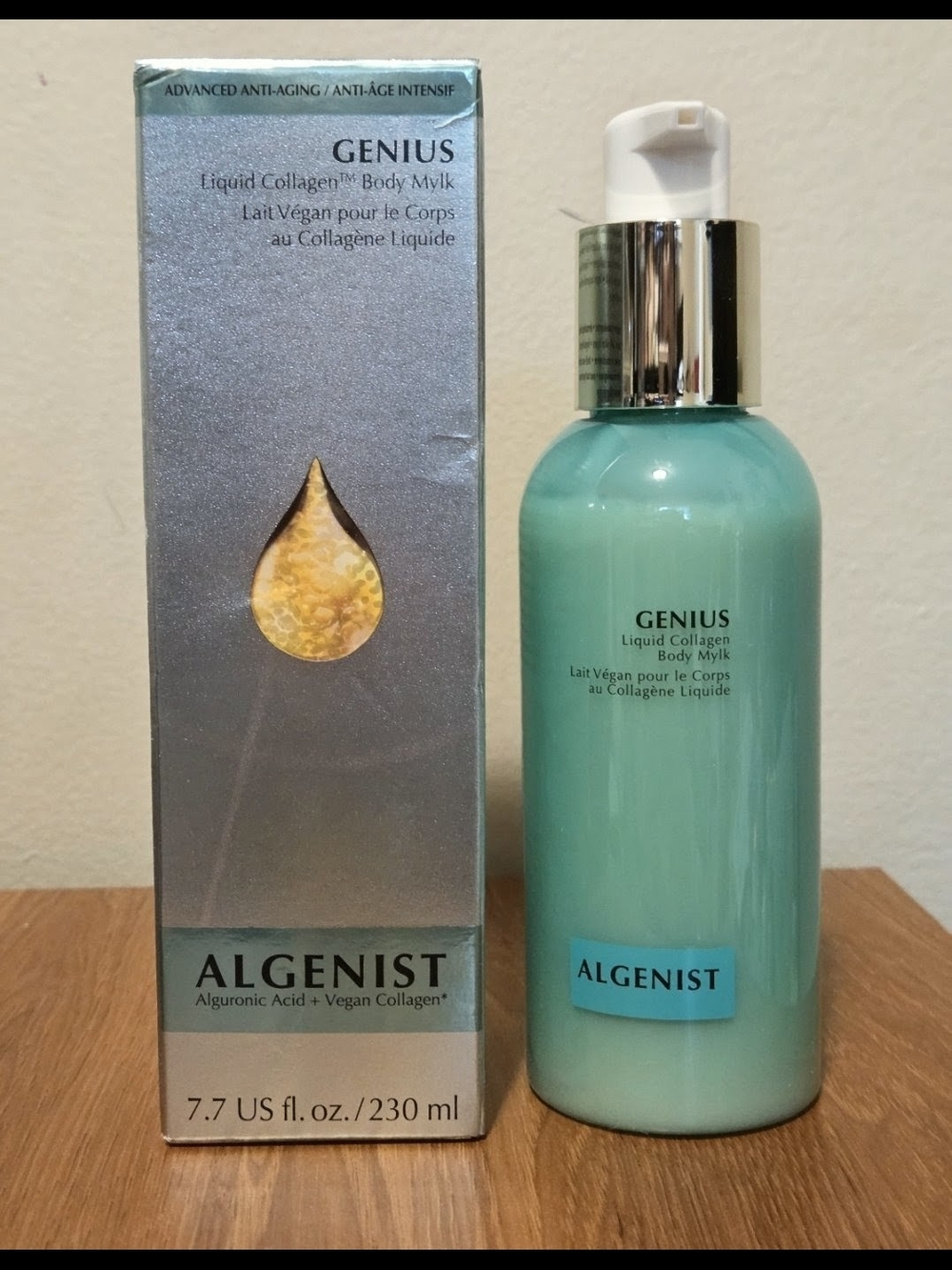 Algenist Aqua Green Genius Liquid Collagen Body Mylk